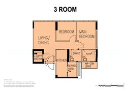 Blk 621A Tampines Greenverge (Tampines), HDB 3 Rooms #560603661